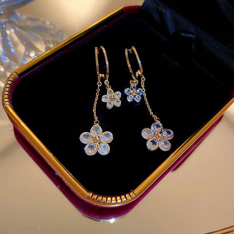 French Diamond Earrings