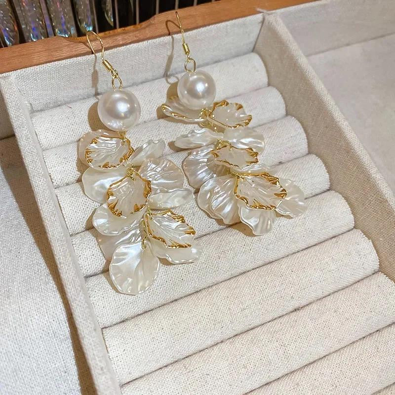 French Petal Earrings