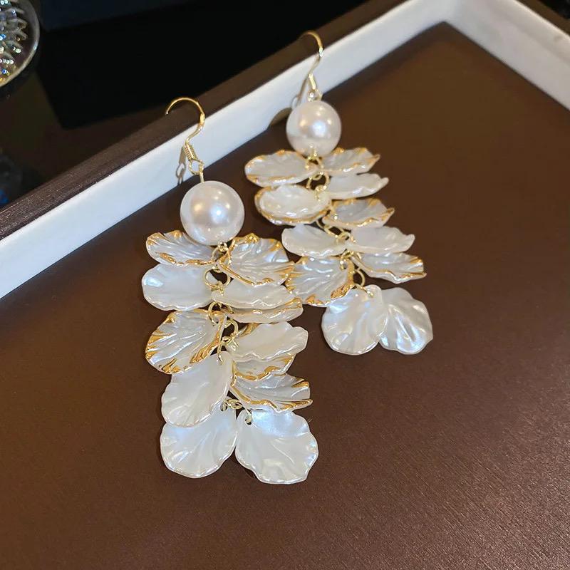 French Petal Earrings