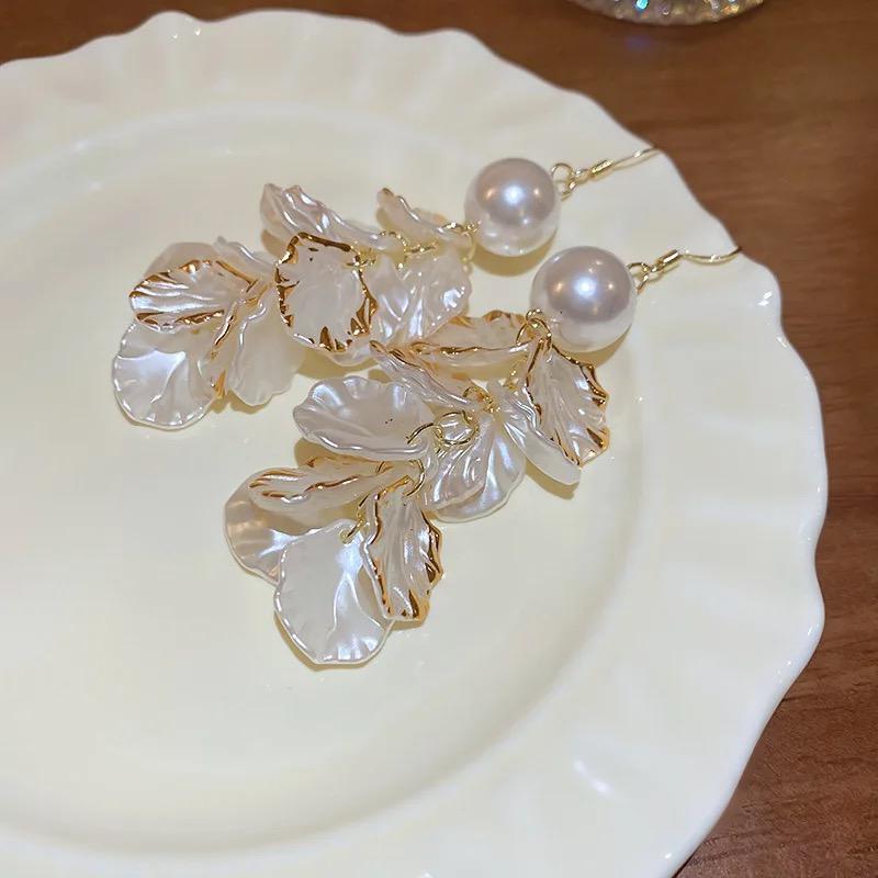 French Petal Earrings