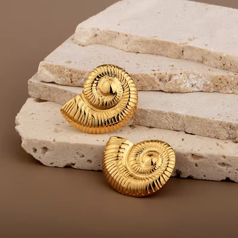 Anti Tarnish Shell Earrings