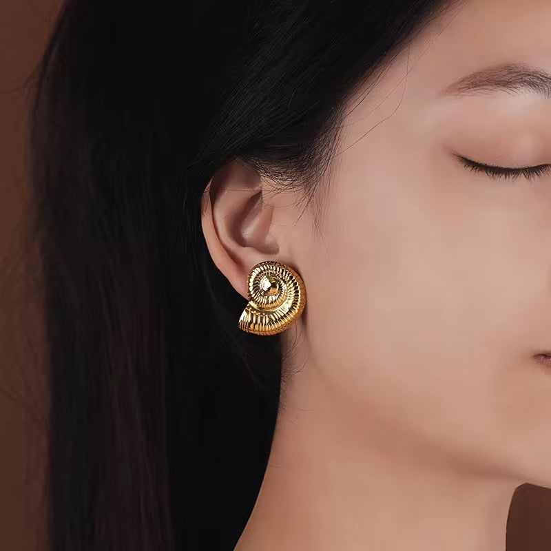 Anti Tarnish Shell Earrings