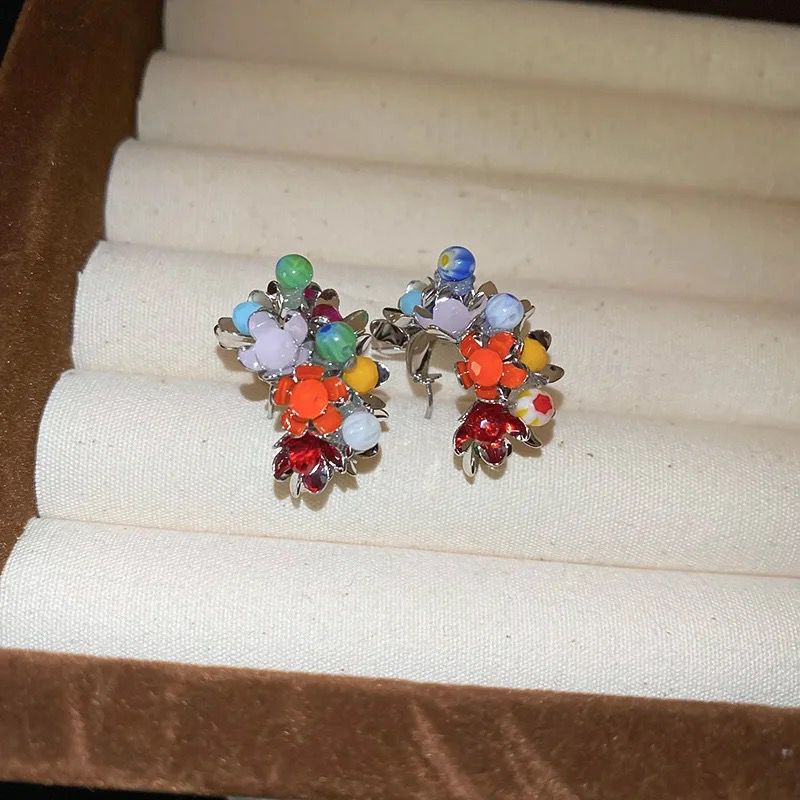 Multi Cluster Earrings