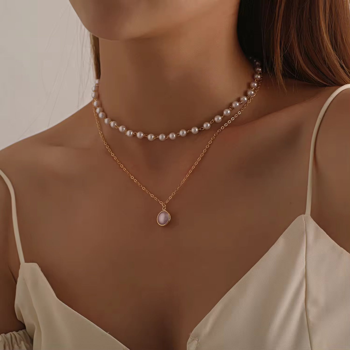 Peral Driver Necklace