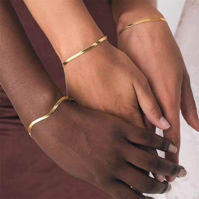 Grace Gold Bracelet - 18K Gold Plated