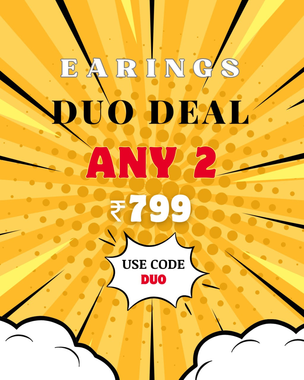 Any 2 for ₹799