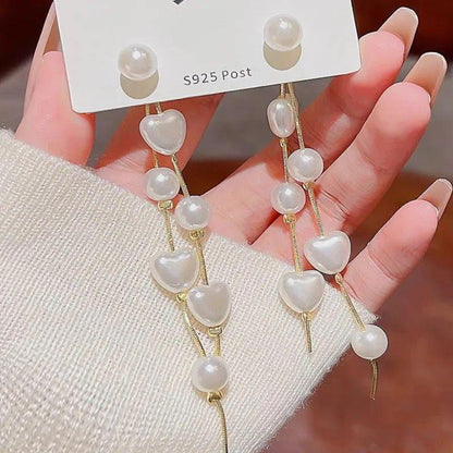 Pearl Waterfall Earings