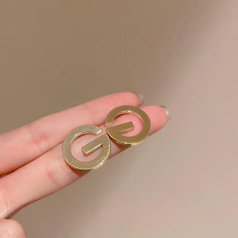 Initial Earrings