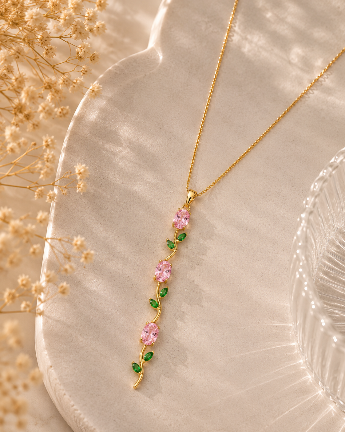 Tulip Pendant Necklace