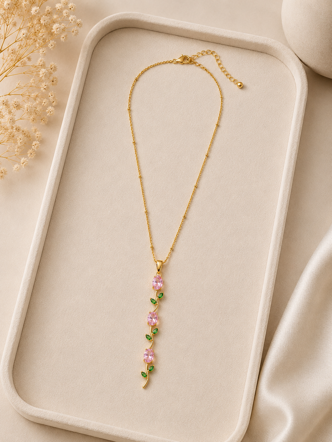 Tulip Pendant Necklace