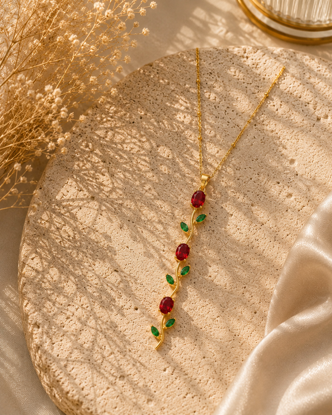 Tulip Pendant Necklace