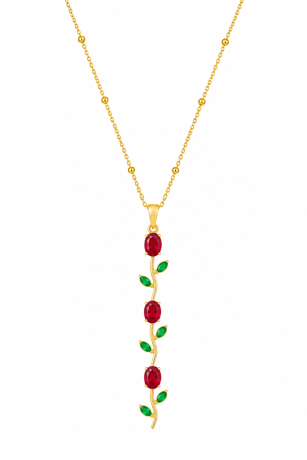 Tulip Pendant Necklace