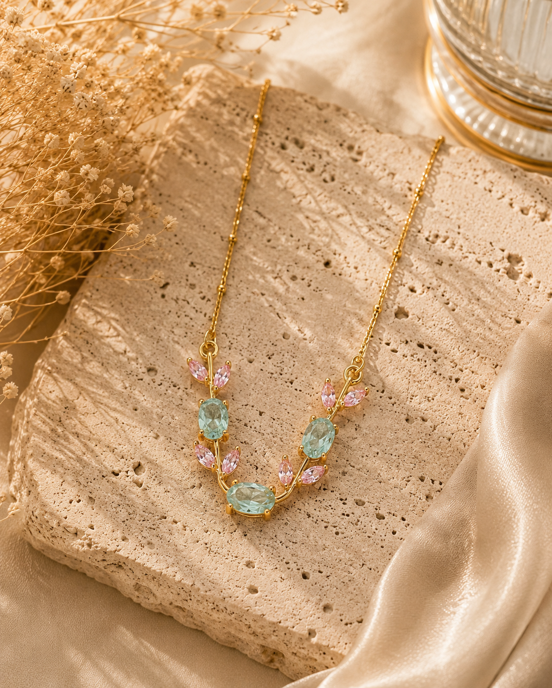 Pastel Tulip Necklace