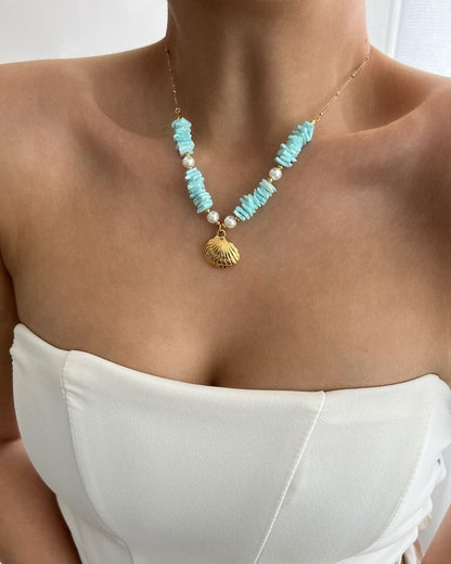 Sunset Necklace - 18K Gold Plated