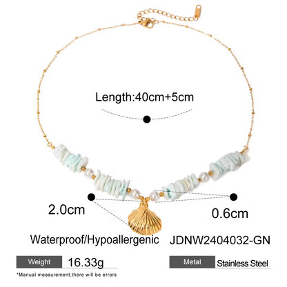 Sunset Necklace - 18K Gold Plated