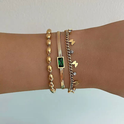 Emerald Dreams Bracelet Stack