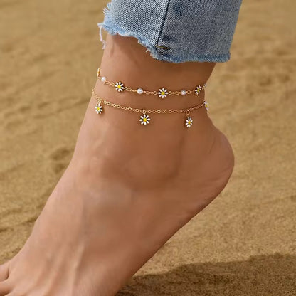 Daisy Chain Dreams Anklet