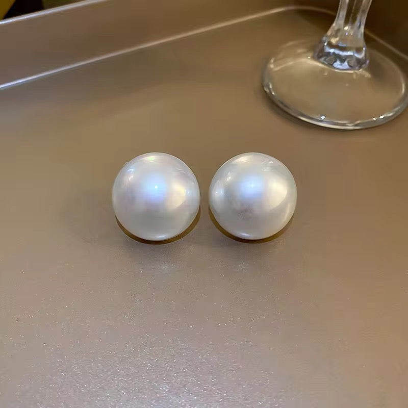 Button Earrings