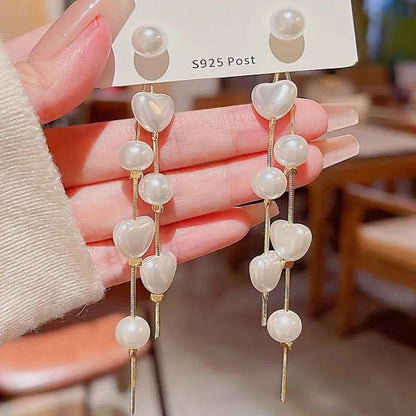 Pearl Waterfall Earings