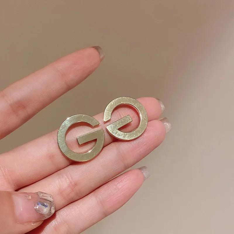 Initial Earrings