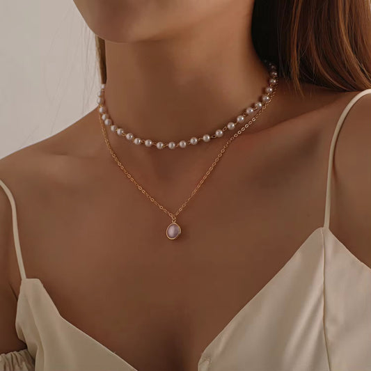 Peral Driver Necklace
