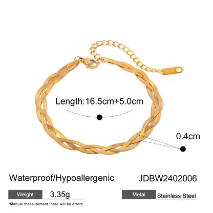 Minimalist Braided Bracelet